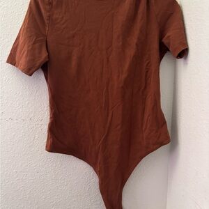Rust Brown Bodysuit